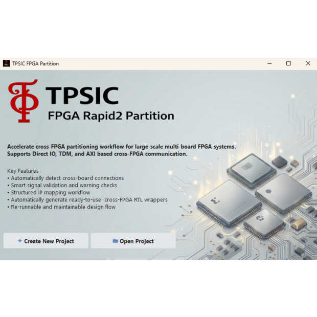 TPSIC FPGA Rapid2 Partition